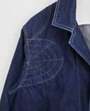  06.04.23 - VTG BLAZER DENIM JACKET 