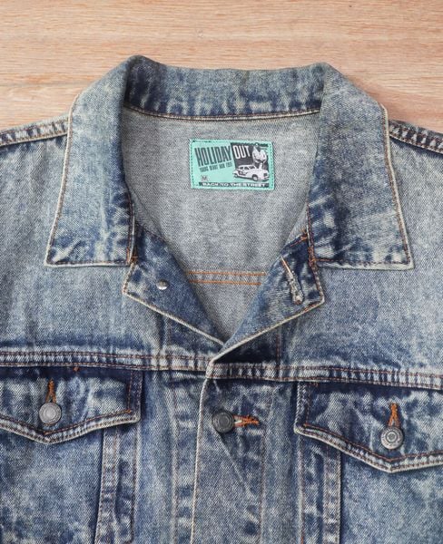  06.30.24 - VTG BOXY DENIM JACKET - HOLIDAY OUT 