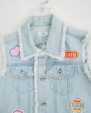  05.17.23 - VTG DENIM VEST JACKET - GBO 