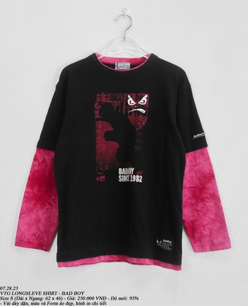  07.28.23 - VTG LONGSLEEVE SHIRT - BAD BOY 