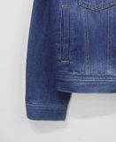 12.11.23 - VTG CROPPED SHERPA LINED DENIM JACKET - GU BY UNIQLO 