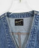  05.17.23 - VTG DENIM VEST JACKET - WRANGLER 