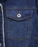  12.11.23 - VTG CROPPED SHERPA LINED DENIM JACKET - GU BY UNIQLO 
