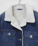  12.11.23 - VTG CROPPED SHERPA LINED DENIM JACKET - GU BY UNIQLO 