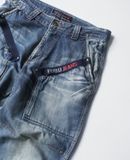  07.31.23 - VTG DENIM CARGO PANTS - FUBU 