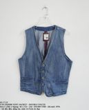 05.17.23 - VTG DENIM VEST JACKET - DOUBLE FOCUS 