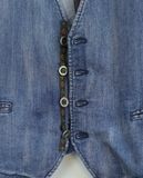  05.17.23 - VTG DENIM VEST JACKET - DOUBLE FOCUS 