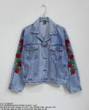  12.11.23 - VTG CROPPED BOXY DENIM JACKET - GAP 