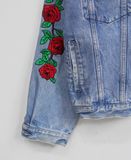  12.11.23 - VTG CROPPED BOXY DENIM JACKET - GAP 