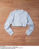  06.24.24 - VTG CROPPED VELVET JACKET - MESHKI 2000s 