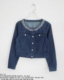  05.17.23 - VTG CROPPED DENIM JACKET - H.C.M II 