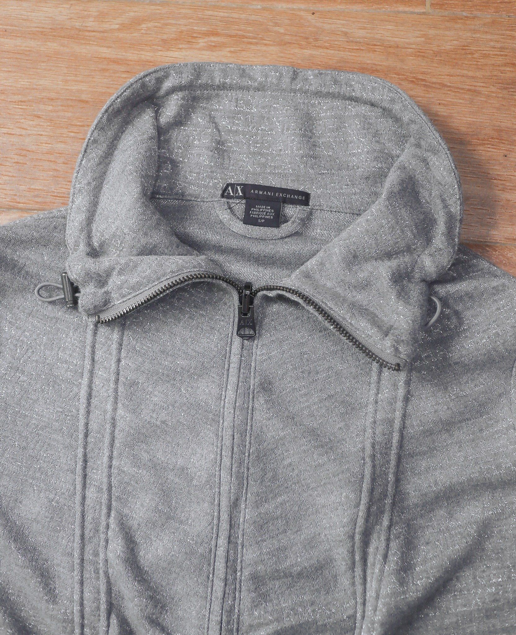  06.24.24 - VTG CROPPED TRACK JACKET - ARMANI EXCHANGE 