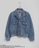  12.11.23 - VTG CROPPED BOXY DENIM JACKET - WRANGLER 90s 