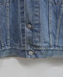  12.11.23 - VTG CROPPED BOXY DENIM JACKET - WRANGLER 90s 