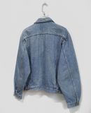  12.11.23 - VTG CROPPED BOXY DENIM JACKET - WRANGLER 90s 