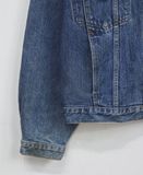  12.11.23 - VTG CROPPED BOXY DENIM JACKET - BIG JOHN 90s 
