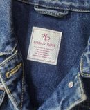  06.24.24 - VTG CROPPED DENIM JACKET - URBAN ROSE 