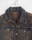  05.17.23 - VTG CROPPED DENIM JACKET - CECIL McBEE 