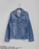  12.27.23 - VTG DENIM JACKET - GLOBAL WORK 