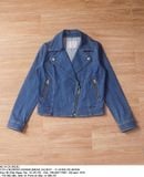  06.24.24 - VTG CROPPED DENIM BIKER JACKET - 31 SONS DE MODE 