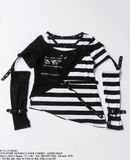  07.31.23 - VTG PUNK DOUBLE LAYER T-SHIRT - ADDICTRAP 