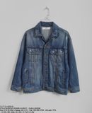 12.27.23 - VTG CROPPED DENIM JACKET - ZARA DENIM 