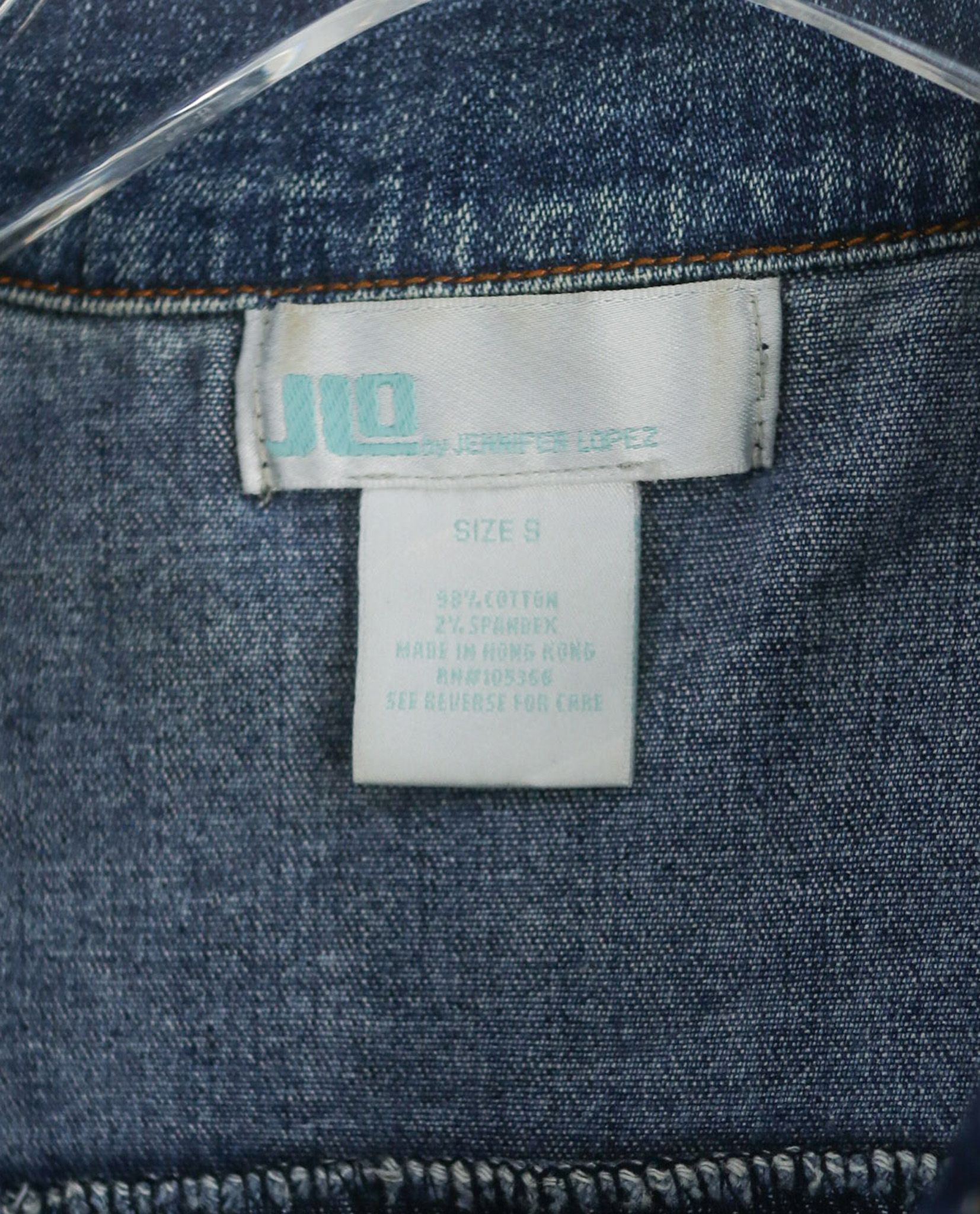  05.17.23 - VTG CROPPED DENIM JACKET - JLO BY JENNIFER LOPEZ 