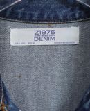  12.27.23 - VTG CROPPED DENIM JACKET - ZARA DENIM 