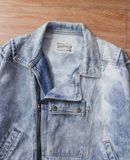  06.28.24 - VTG BIKER DENIM JACKET - HUNTER MOUNTAIN 