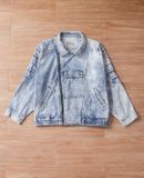  06.28.24 - VTG BIKER DENIM JACKET - HUNTER MOUNTAIN 