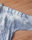  06.28.24 - VTG BIKER DENIM JACKET - HUNTER MOUNTAIN 