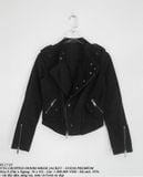  05.17.23 - VTG CROPPED DENIM BIKER JACKET - GUESS PREMIUM 