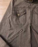  06.28.24 - VTG PUNK CROPPED DENIM JACKET - SHELL RAY 