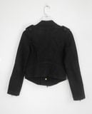  05.17.23 - VTG CROPPED DENIM BIKER JACKET - GUESS PREMIUM 