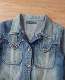  06.28.24 - VTG PUNK CROPPED DENIM JACKET - PAGEONE 