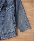  06.28.24 - VTG BLAZER DENIM JACKET - DOMINASU 