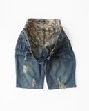  05.10.23 - VTG DOUBLE WAIST DENIM SHORT - IN THE ATTIC 