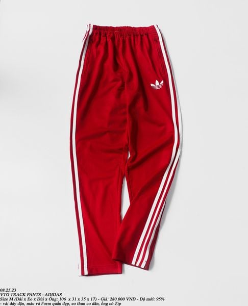  05.28.23 - VTG TRACK PANTS - ADIDAS 