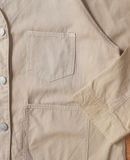  06.29.24 - VTG BASEBALL SHIRT DENIM JACKET - AS KNOW AS PINKY 
