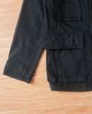  06.30.24 - VTG DENIM SAFARI JACKET - UNIQLO U 