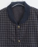  12.27.23 - VTG REVERSIBLE TWILL BASEBALL JACKET - CONPOSE CINQ 