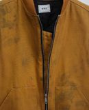  12.27.23 - VTG TWILL WORK VEST JACKET - W.W.G 