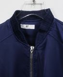  12.14.23 - VTG CROPPED SATIN BOMBER JACKET - DT 