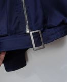  12.14.23 - VTG CROPPED SATIN BOMBER JACKET - DT 