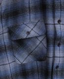  10.10.23 - VTG FLANNEL BUTTON UP SHIRT - BAYLEAF 