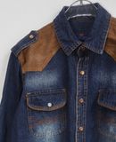  10.10.23 - VTG DENIM BUTTON UP SHIRT - SCOTH & SODA 