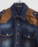  10.10.23 - VTG DENIM BUTTON UP SHIRT - SCOTH & SODA 