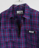  10.10.23 - VTG FLANNEL BUTTON UP SHIRT - NASTY KICK 