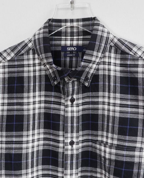  10.10.23 - VTG FLANNEL BUTTON UP SHIRT - SPAO 