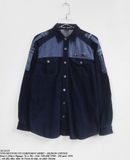  10.10.23 - VTG CORDUROY BUTTON UP SHIRT - DESIGN UNITED 